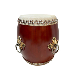 专业6.5寸牛皮高音战鼓婺剧小鼓戏曲剧团高音鼓红木鼓架堂鼓红鼓