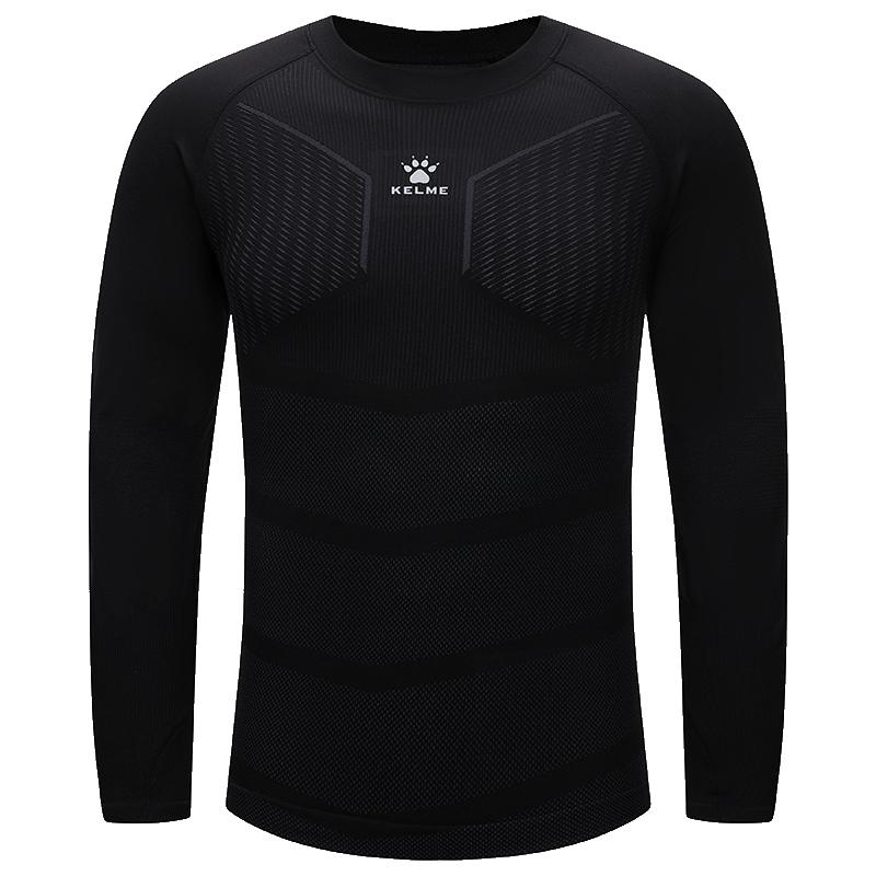 KELME卡尔美运动速干衣男女秋冬季滑雪紧身套装压缩打底保暖内衣