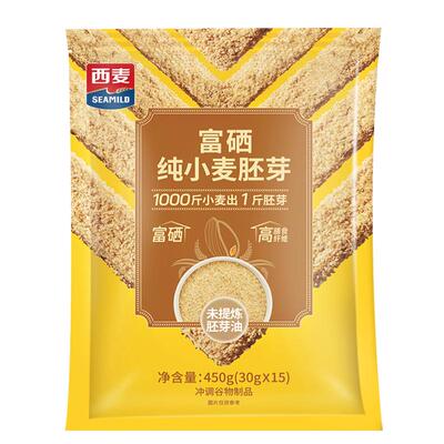 西麦富硒小麦胚芽高纤燕麦片
