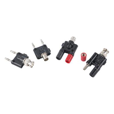 HAIKEBNC公母转4mm插头插座