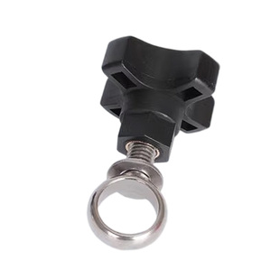 星型螺母吊环螺丝输送机护栏配件支架Ｍ10螺纹尼龙黑色把手大小Ｃ