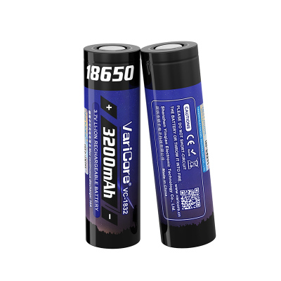 VariCore18650锂电池3.7V4.2V动力型高容量强光手电风扇工具航模