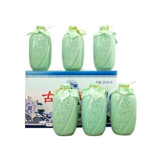 古越龙山绍兴黄酒八年陈花雕酒500ml*6瓶年货礼盒正宗绍兴老酒