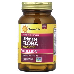 美国Renew Life Flora女性护理益生菌250亿/900亿 30粒素食胶囊