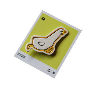 中国美术学院纸徽章活版印刷磁吸扣扩香卡香卡定制凹凸创意文创