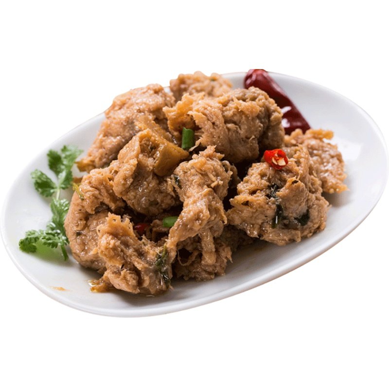 冷冻齐善素食【旺财素鸡 素蚝皇三杯鸡】佛家纯素肉寺院斋菜食品