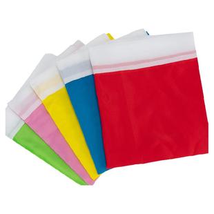 旗博士2/3/4/5/6号春亚纺彩旗飘旗刀旗红旗广告旗户外装饰结婚五彩方旗竖旗学校运动会彩旗开业结顶彩旗