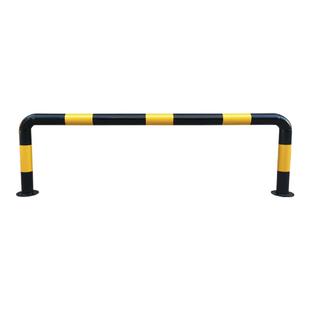 钢管U型护栏防撞杆挡车器道公路隔离栏杆加油站警示柱挡轮杆立柱