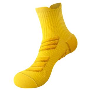 马拉松跑步袜子男款中筒春夏季加厚男士运动毛巾底专业篮球袜短款