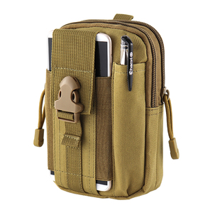 腰包男士干活工地手机包腰带式防水多功能竖款户外手机套腰间挂包