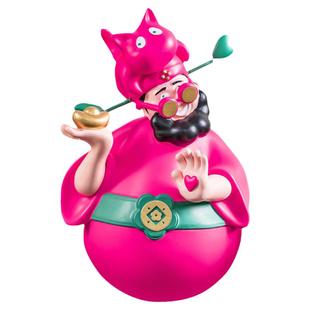 爱蒂可四喜财神不倒翁手办摆件招财开业祝福礼物新房子乔迁装饰品