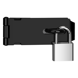 门锁家用通用型老式房门锁具卧室房间防盗门锁木门大门挂锁免打孔