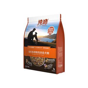 白色小狗淡泪痕狗粮丨鸭肉梨配方