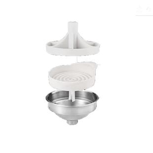 手动榨汁机配件平压盘配件平口平头手动榨汁机不锈钢摆摊手压尖盘