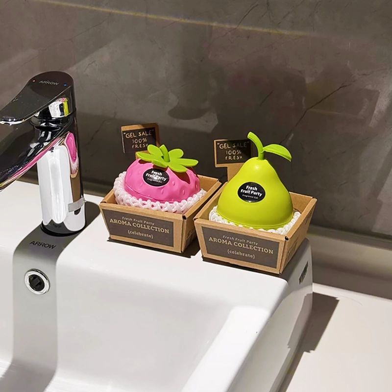 创意水果化妆室厕所专用香薰除臭去异味神器空气清新剂持久留香