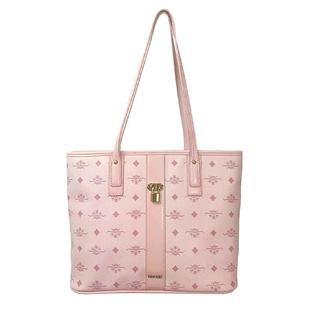 莫西里里时尚新款托特包女大包大容量小众老花高级上课上班通勤包