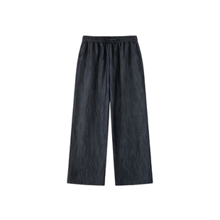 时然大码微胖MM2026年夏季新款韩系简约百搭实穿洋气显瘦休闲裤