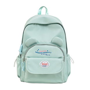 女童书包四至六年级大容量黄色可爱小耳朵出游双肩包小学生背包