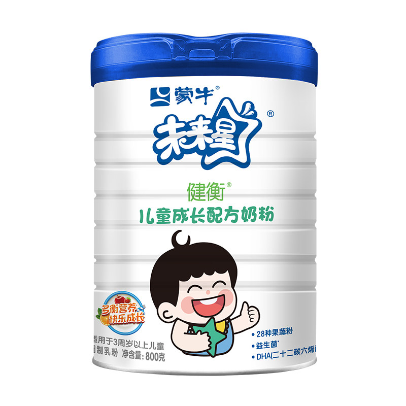 蒙牛未来星健衡儿童成长高钙营养奶粉