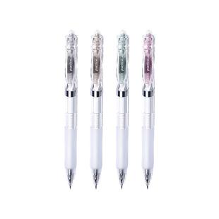 晨光按动中性笔k35学生专用黑笔st笔头刷题笔0.5mm实用派速干顺滑高颜值按压式小学生初中生考试签字笔圆珠笔