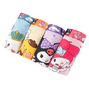 儿童纯棉内裤女童宝宝平角裤抗菌不夹屁屁PP四角裤大童全棉三角裤