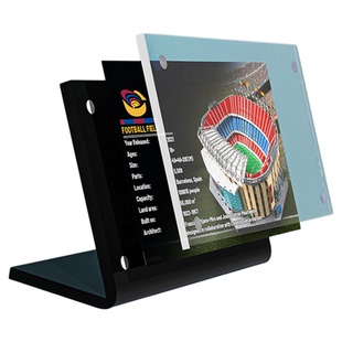 适用于乐高10284诺坎普球场积木模型曼联梅西CampNou亚克力铭牌