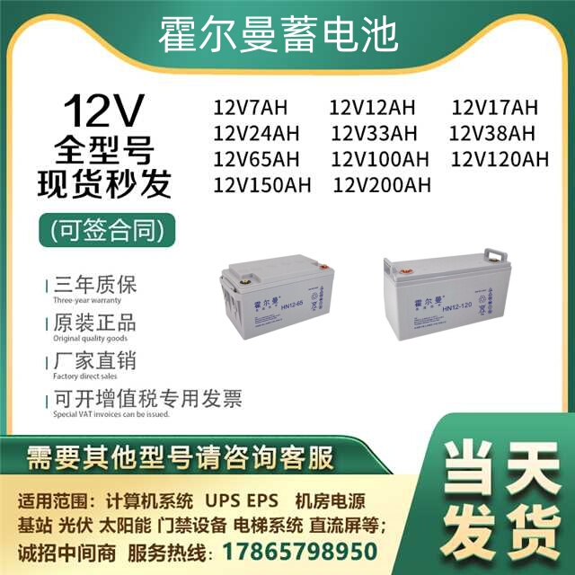 HN12-100 12V7AH17AH24AH38A65A100A200AH直流屏