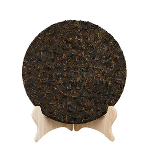 下关茶厂2011年FT乌金号圆茶357g铁饼生茶松烟香