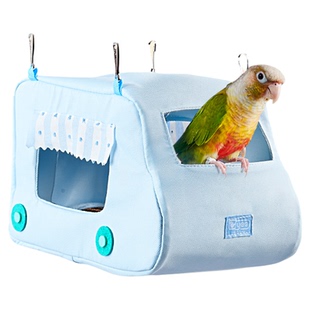 yee鹦鹉窝四季通用牡丹玄凤虎皮鸟窝悬挂降温鸟巢造景装饰用品