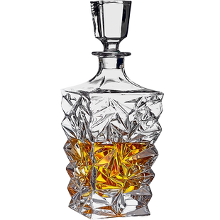 欧式奢华威士忌洋酒杯套装无铅水晶玻璃酒樽醒酒器酒具酒壶分酒器