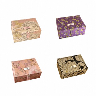 SummerEver 中式双层首饰盒新款饰品耳饰家用收纳盒珠宝