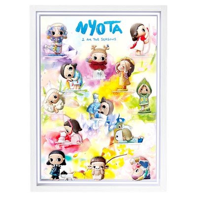 NYOTA四季时序系列盲盒展示盒