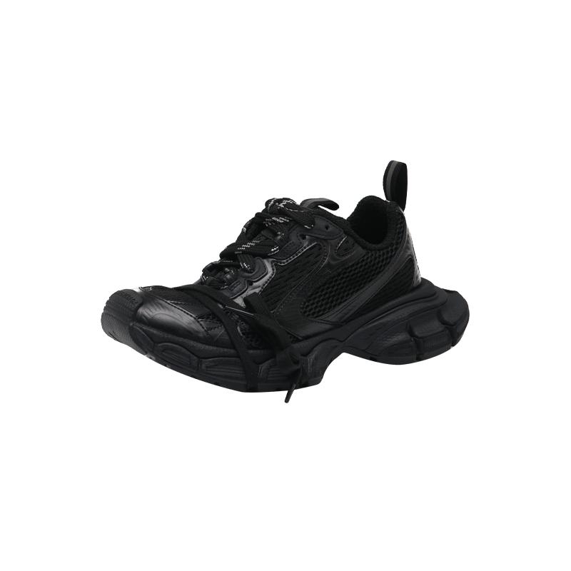 【自营】Balenciaga/巴黎世家女士网面拼接系带休闲运动鞋老爹鞋