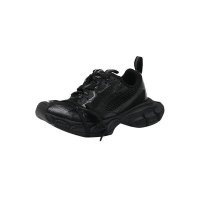 【自营】Balenciaga/巴黎世家女士网面拼接系带休闲运动鞋老爹鞋
