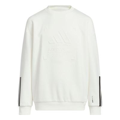 阿迪达斯男大童透湿保暖休闲卫衣