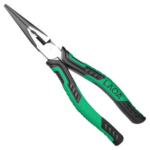 老A尖嘴钳 电工专用工业级钢丝钳家用套装工具斜口钳子老虎钳大全