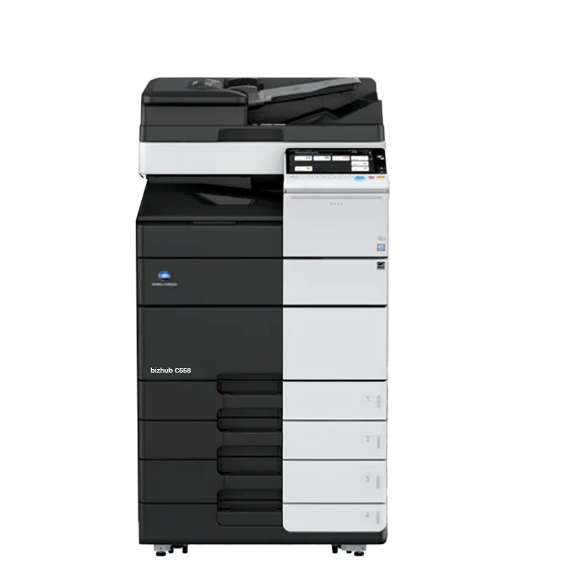 柯美C368激光打印机658复印扫描C364大型办公图文专用287商用一体