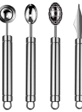 304不锈钢挖球器雕花刀拼盘工具
