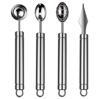 304不锈钢挖球器雕花刀拼盘工具