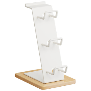 实木通用游戏机手柄支架PS5耳机xbox托架switch游戏控制器ps4桌面置物架耳麦收纳架整理支架