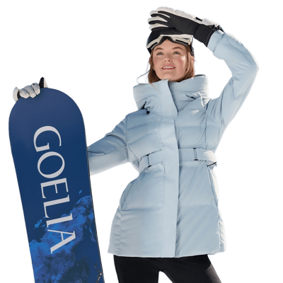 歌莉娅冬季短款羽绒服显瘦连帽冲锋衣极寒温暖鹅绒服女1BNJ8B0D0