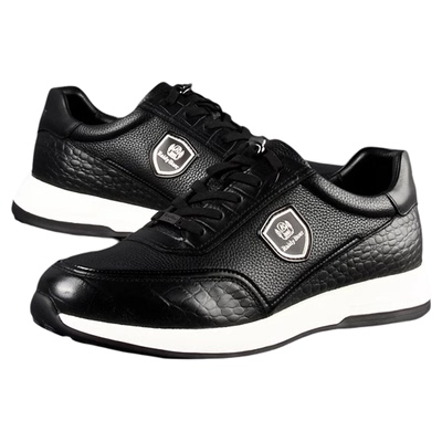 【牛皮革】Raidy Boer/雷迪波尔男士透气舒适品牌标识休闲鞋2005