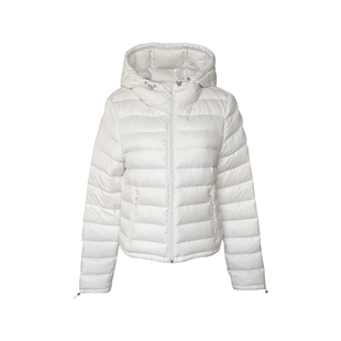 Tongse | 轻暖羽绒 新国标90白鸭绒冬日轻薄排骨羽绒服短款外套女