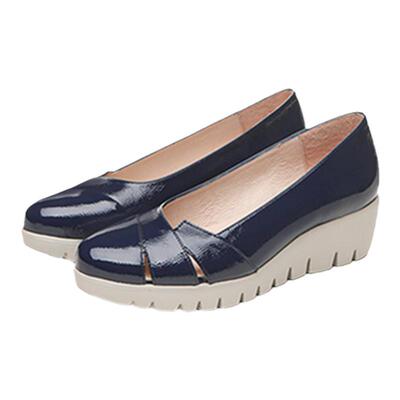 西班牙WONDERS厚底舒适女单鞋