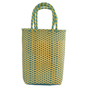 手工编织草编包新款PP菜篮子小拎包沙滩度假女士手提篮包包女