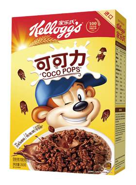 家乐氏可可力巧克力味卜卜米350g