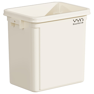 垃圾桶办公室工位方形大容量垃圾箱家用厕所厨房多功能无盖卫生桶