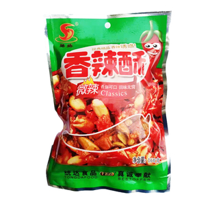 速达佬友香辣酥香脆椒辣椒酥花生米炸辣椒圈即食零食脆皮椒香辣脆