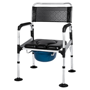 老年人坐便椅可调节高度病股骨术后残疾人坐便器凳子移动马桶厕所