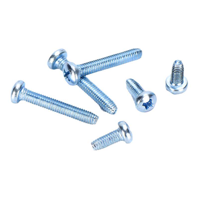 GB6560盘头三角牙自锁螺丝蓝锌十字槽自攻锁紧螺钉高强度M3M4M5M6
